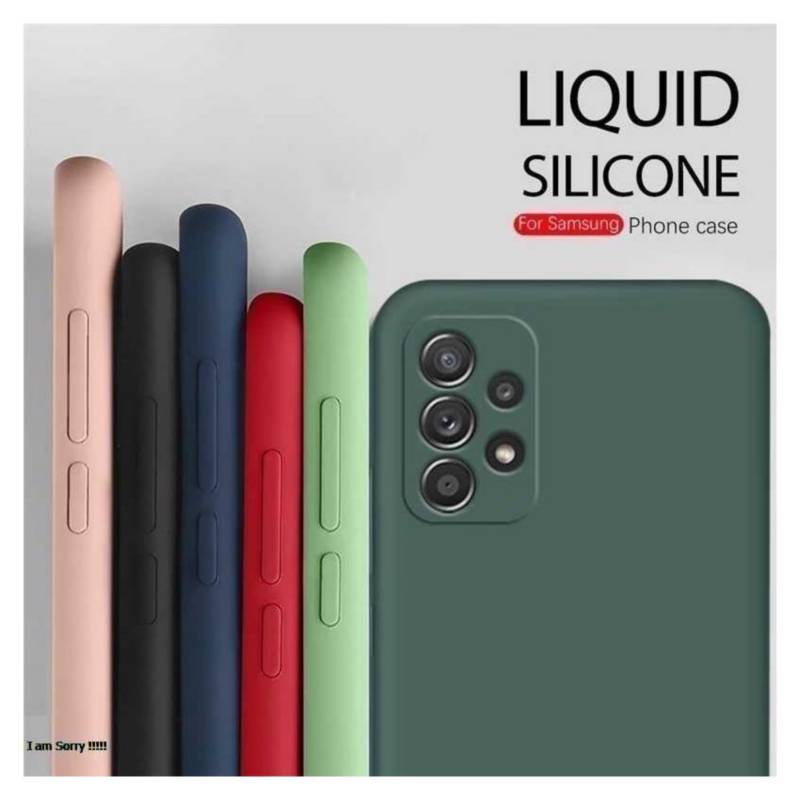 Funda de silicona para Samsung Galaxy A52 5G / Galaxy A52 funda de silicona  verde - ✓