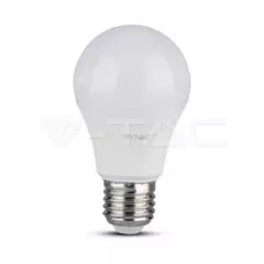 V-TAC - FOCO LED Bulb – SAMSUNG CHIP 6.5W E27 A++ A60 Plástico luz blanca fria 6400K  V-TAC