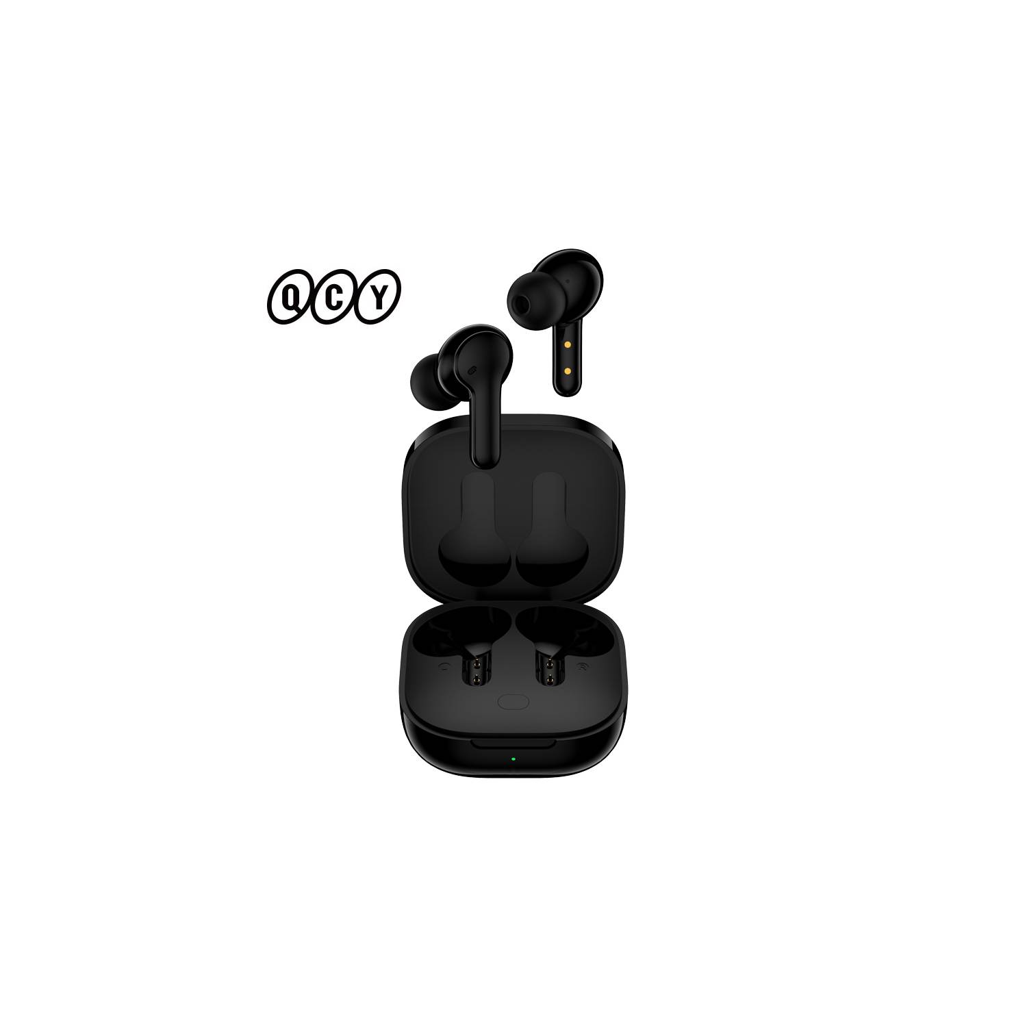 QCY T13 ANC Auriculares Inalambricos, Auriculares Bluetooth 5.3 Inalámbrico  Cancelacion Ruido Activa con 4 Micrófono, 30 Horas de Reproducción (Black)  : : Electrónica