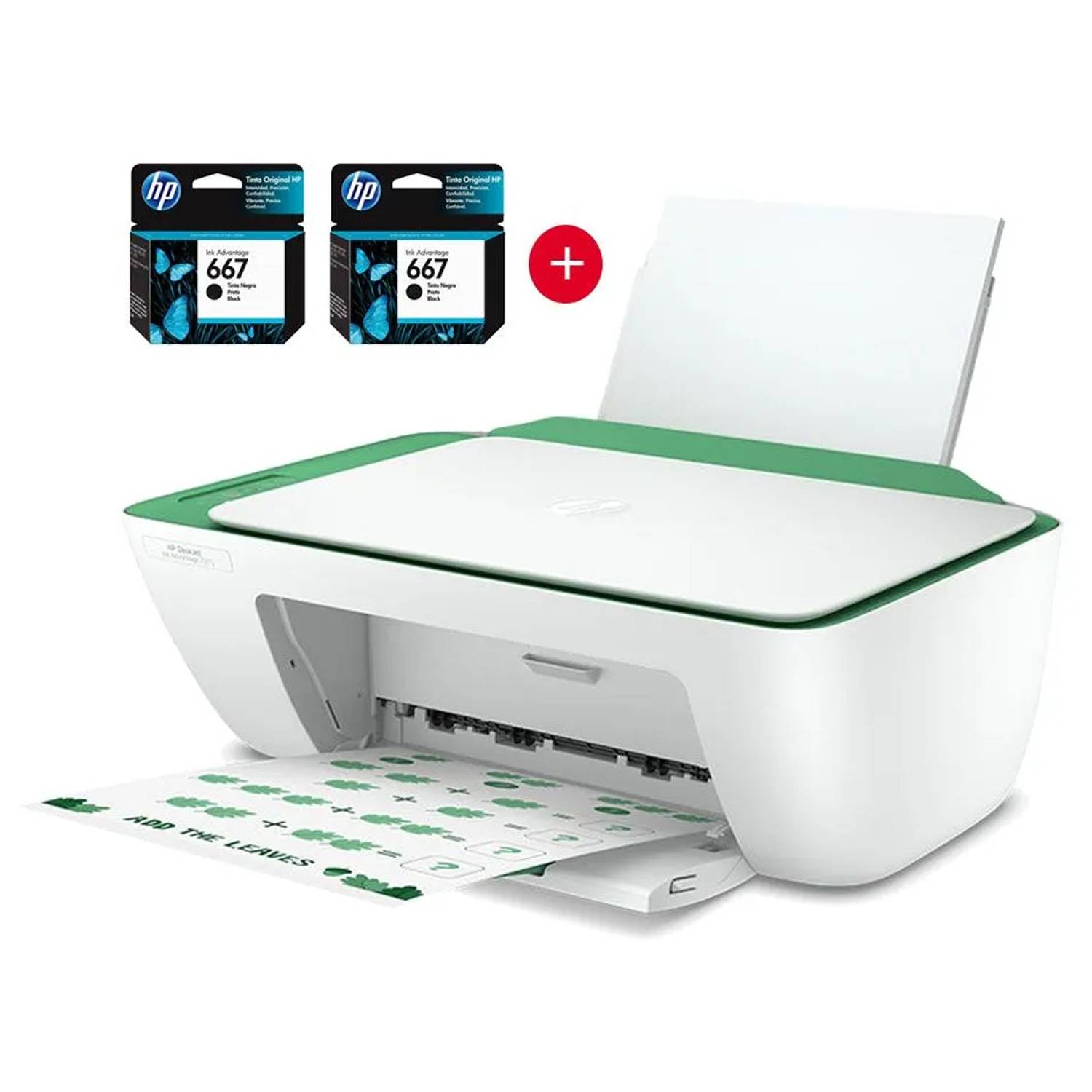 Impresora Multifuncional HP DeskJet Ink Advantage 2375 +2