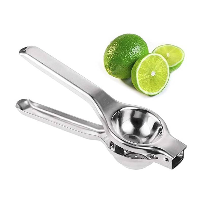 Exprimidor de frutas de limón, exprimidor de mano con asa, apto para  lavavajillas, vidrio pesado