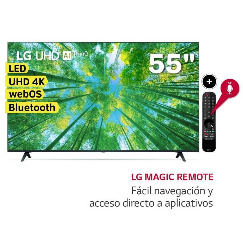 LG - Televisor LG LED Smart TV 55 Ultra HD 4K ThinQ AI 55UQ7950PSB