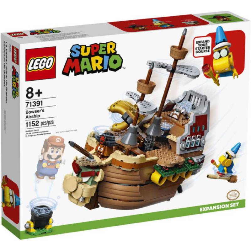 Lego Super Mario 71391 Barco de Bowser (1152 piezas) LEGO