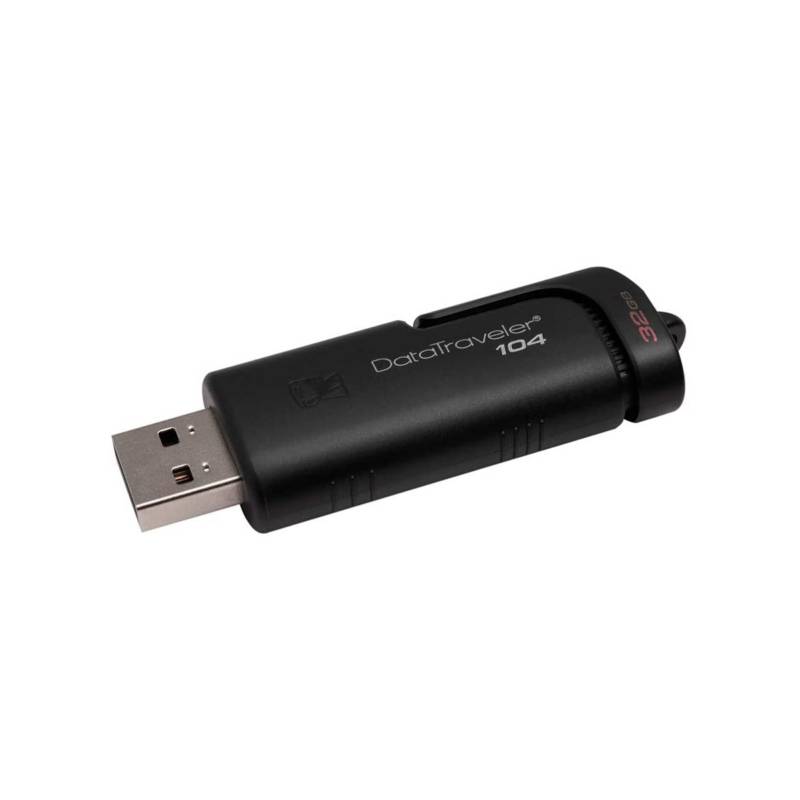 Punto muerto Melbourne propietario Unidad Flash USB 2.0 DataTraveler 104 De 32GB - Kingston KINGSTON |  falabella.com