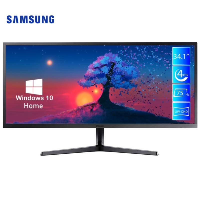 SAMSUNG - Samsung Monitor LCD Samsung S34J550WQL 866cm 341 UW-QHD