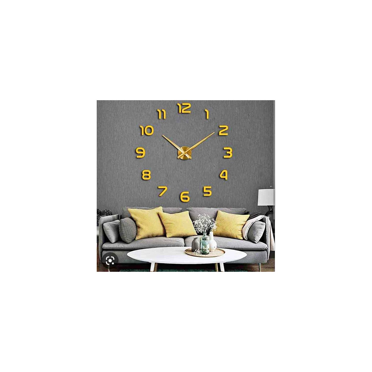 Reloj De Pared Gigante 3d – Modelo: RPA11 – Muebles Estilo Nordico