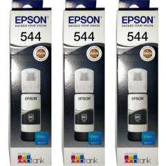 EPSON - Pack x3 tinta epson t544 negro originales t544120-al