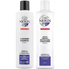 NIOXIN - Nioxin-6 Shampoo + Acondicionador para Cabello Tratado Químicamente