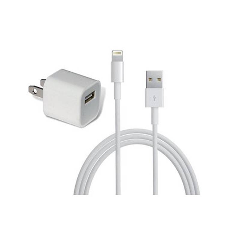 APPLE Adaptador Apple Original Usb De 5W Con Cable Usb Lightning 2 metros