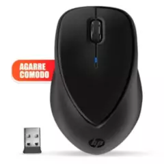 HP - Mouse Inalambrico  HP Comfort Grip USB Agarre Cómodo - Negro