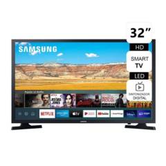 Tv Led Samsung 32 Smart HD UN32T4202AG Nuevo Modelo - Negro