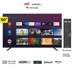 Televisor Jvc 50'' Led Uhd Frameless Android 11 Smart Tv LT-50KB527