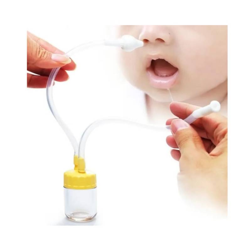 Aspirador nasal para bebe estuche amarillo GENERICO