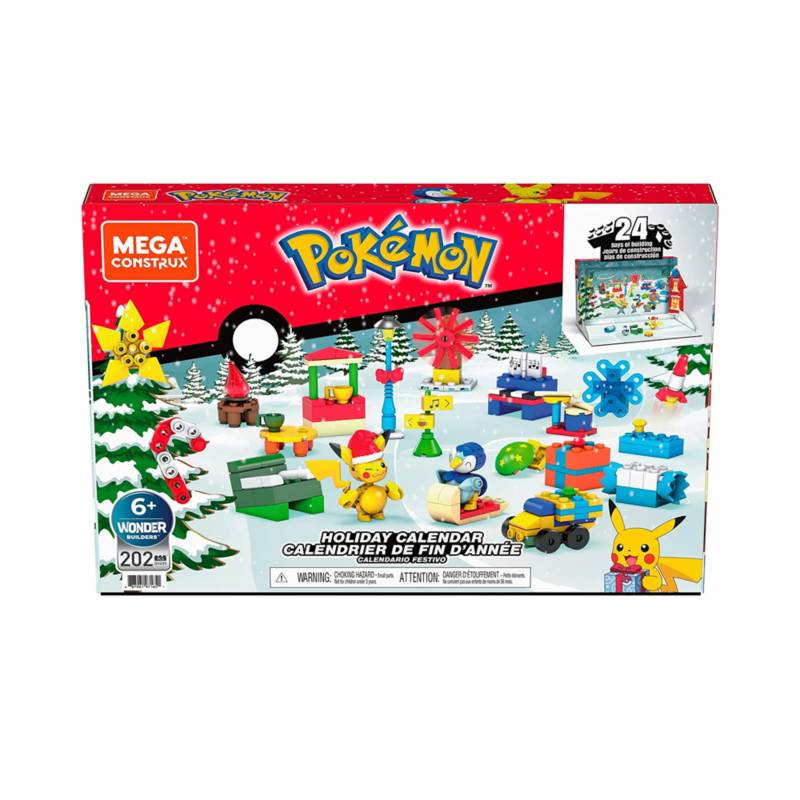 Mega Construx Pokemon Holiday Calendar Construction Set POKEMON