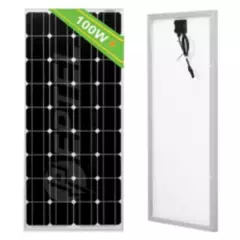 GENERICO - Panel Solar 100w 12v Monocristalino