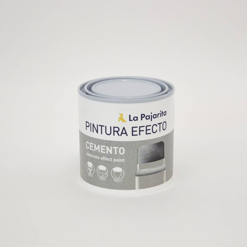 LA PAJARITA Pintura Efecto Cemento 250 ml