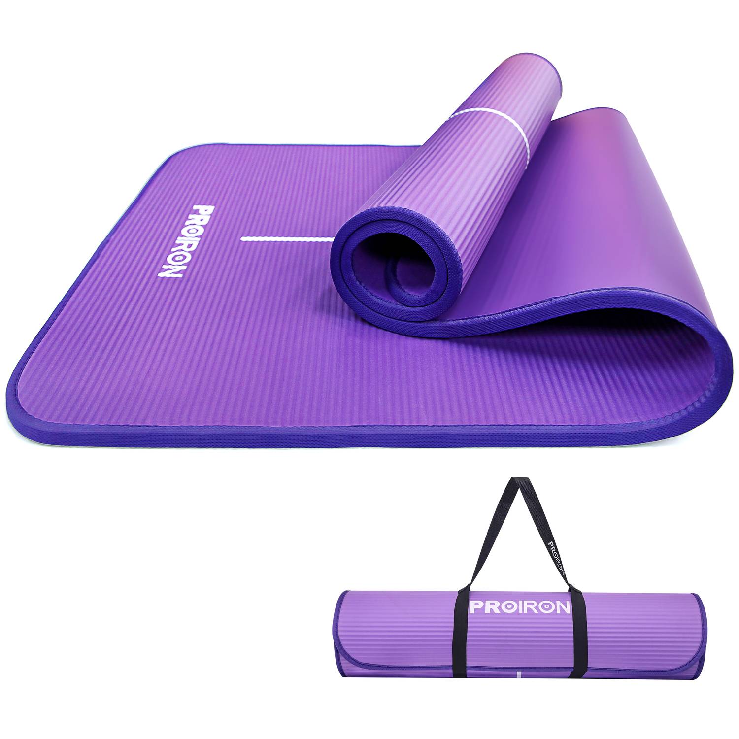 Mat Yoga Morado 10mm con Bolso - MAMIfit CL