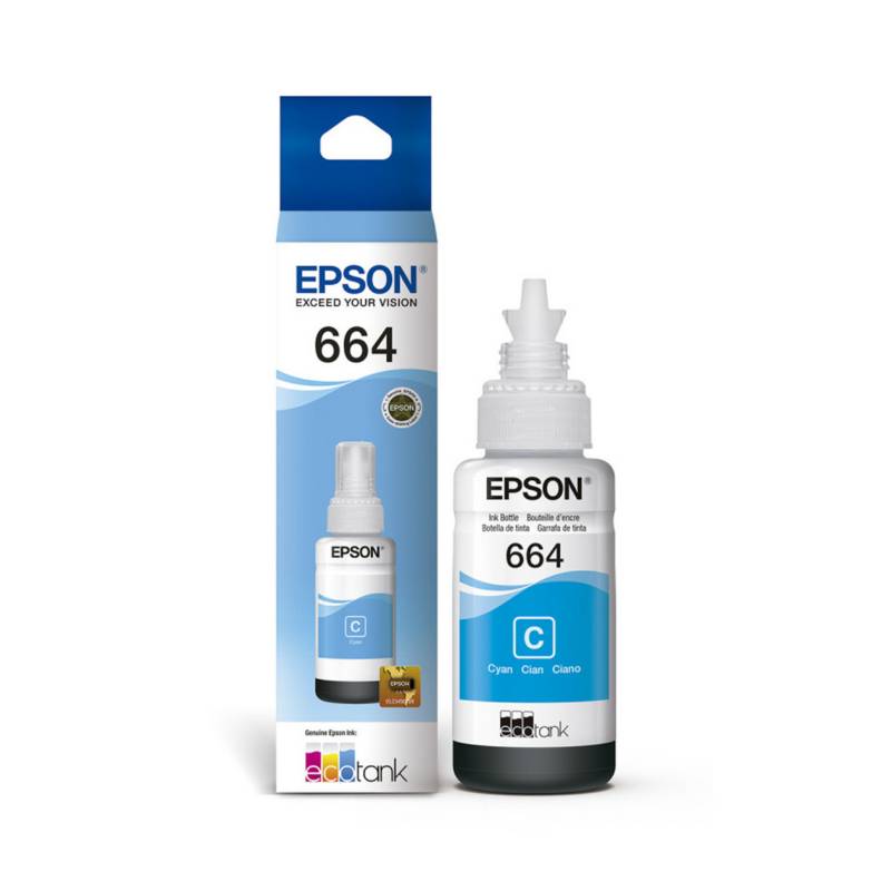 Botella De Tinta T664 Epson Epson 7826