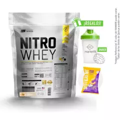 UNIVERSE NUTRITION - Nitro whey 5kg proteína un cookies + regalos