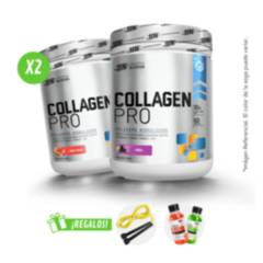 02 collagen pro 500gr colágeno un + regalos