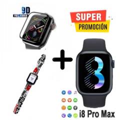 Smartwatch i8 Pro Max Protector Pantalla Correa adidas Letras