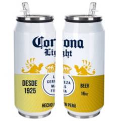 Fotoregalos Perú-Termo lata de acero - Cerveza 02 Corona