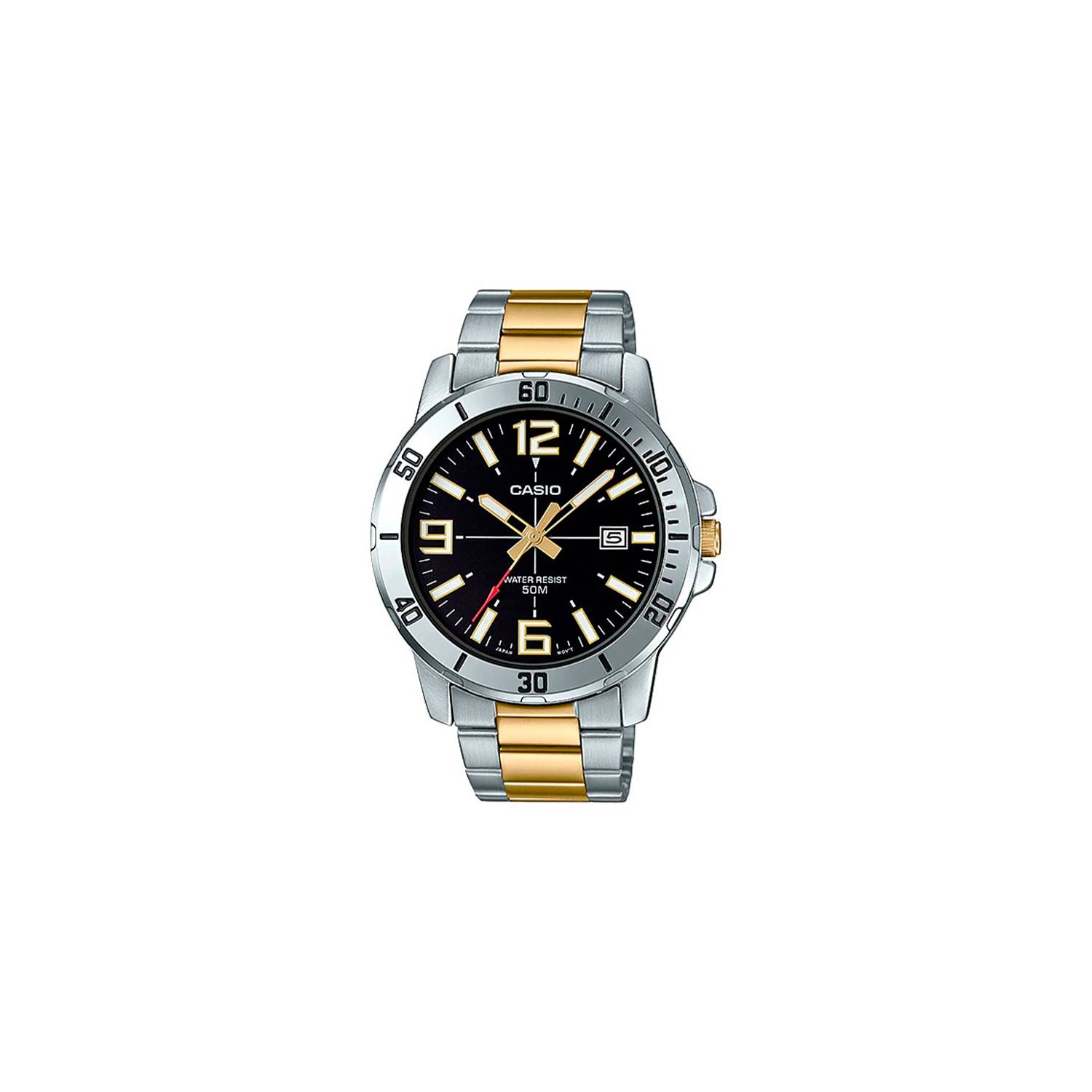 Reloj Casio MTP-VD01SG Dorado Plateado Hombre