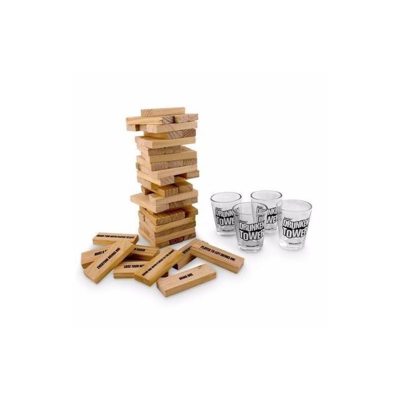 Ripley - JUEGO DRINKING TOWER 17X21X8CM