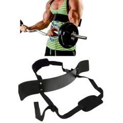 HOLGU - Cinturón para levantamiento de pesas biceps gym arm blaster