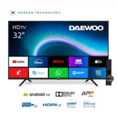 Televisor LED 32 HD SMART TV DAEWOO DW-32A214HD DIGITAL