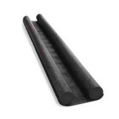 TODO FIT - Burlete Flexible de Espuma 95cm Protección Sellado de Puerta Negro