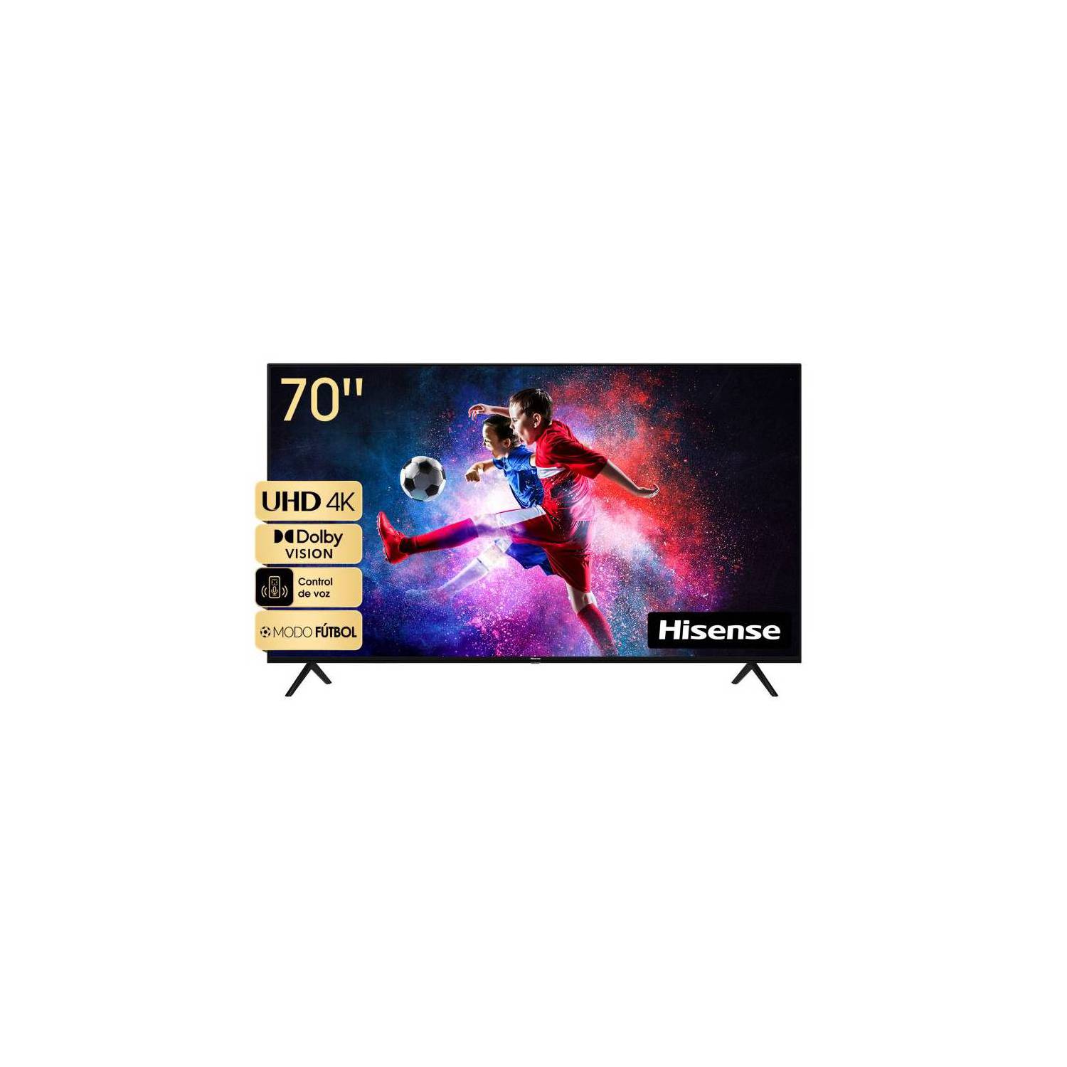 Hisense Smart TV 50 4K UHD Vidaa Dolby Vision Atmos 50A6H-Negro -  Inversiones Varemat
