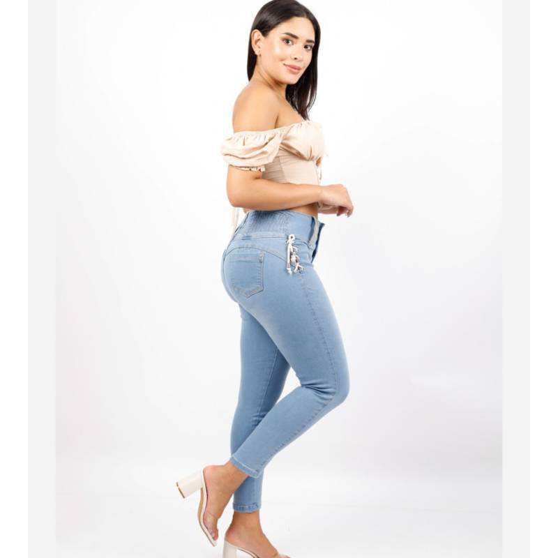 Pantalón Jeans Stretch Mujer Bonnie GENERICO
