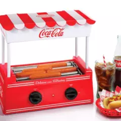 NOSTALGIA - Máquina con Rodillo Freidor Hot-Dog Coca-Cola