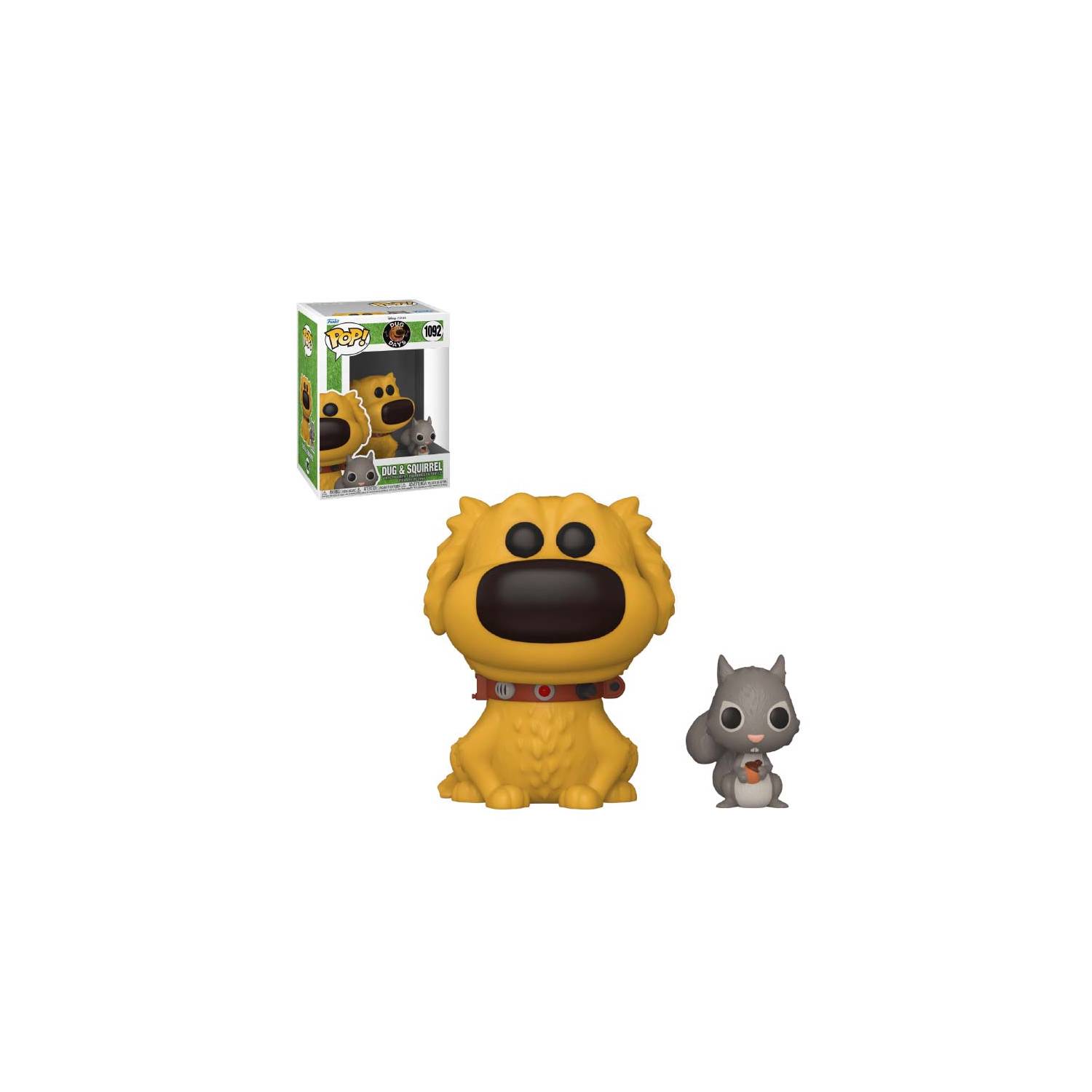 Funko Pop Disney Up Dug Days Dug & Ardilla