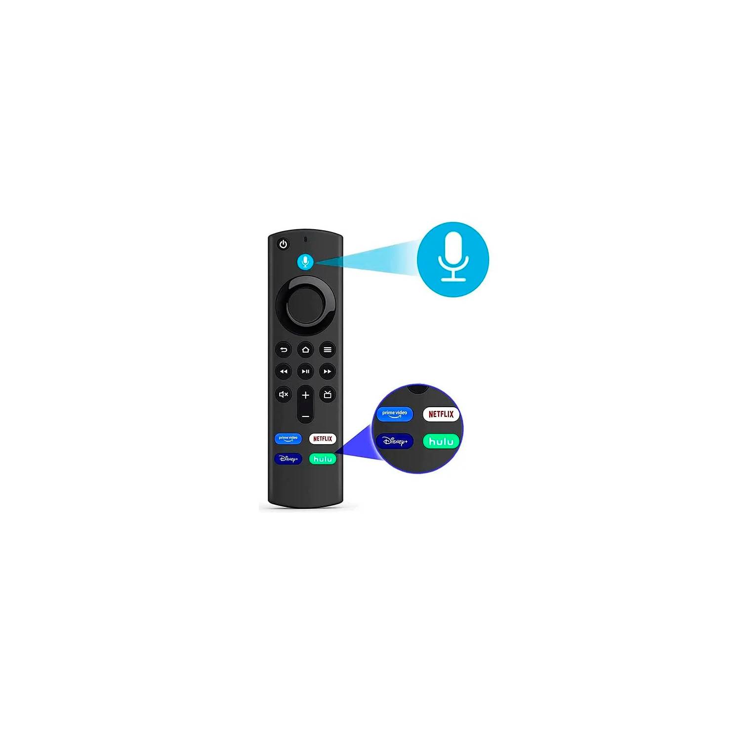 CONTROL REMOTO COMPATIBLE PARA TV BOX  FIRE TV GENERICO