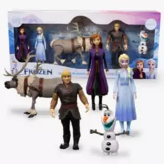 FROZEN - Set De Figuras Articulables Frozen II Disney