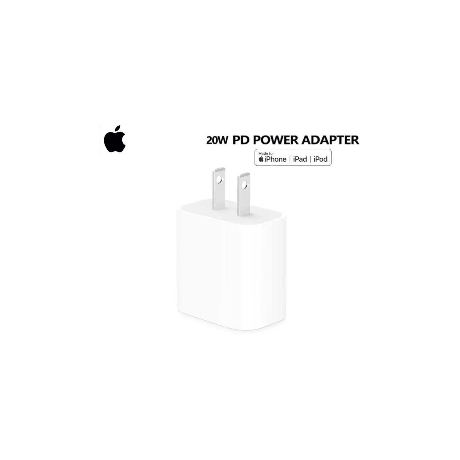 Cargador Usb-c Apple Carga Rápida 20w Original En Caja