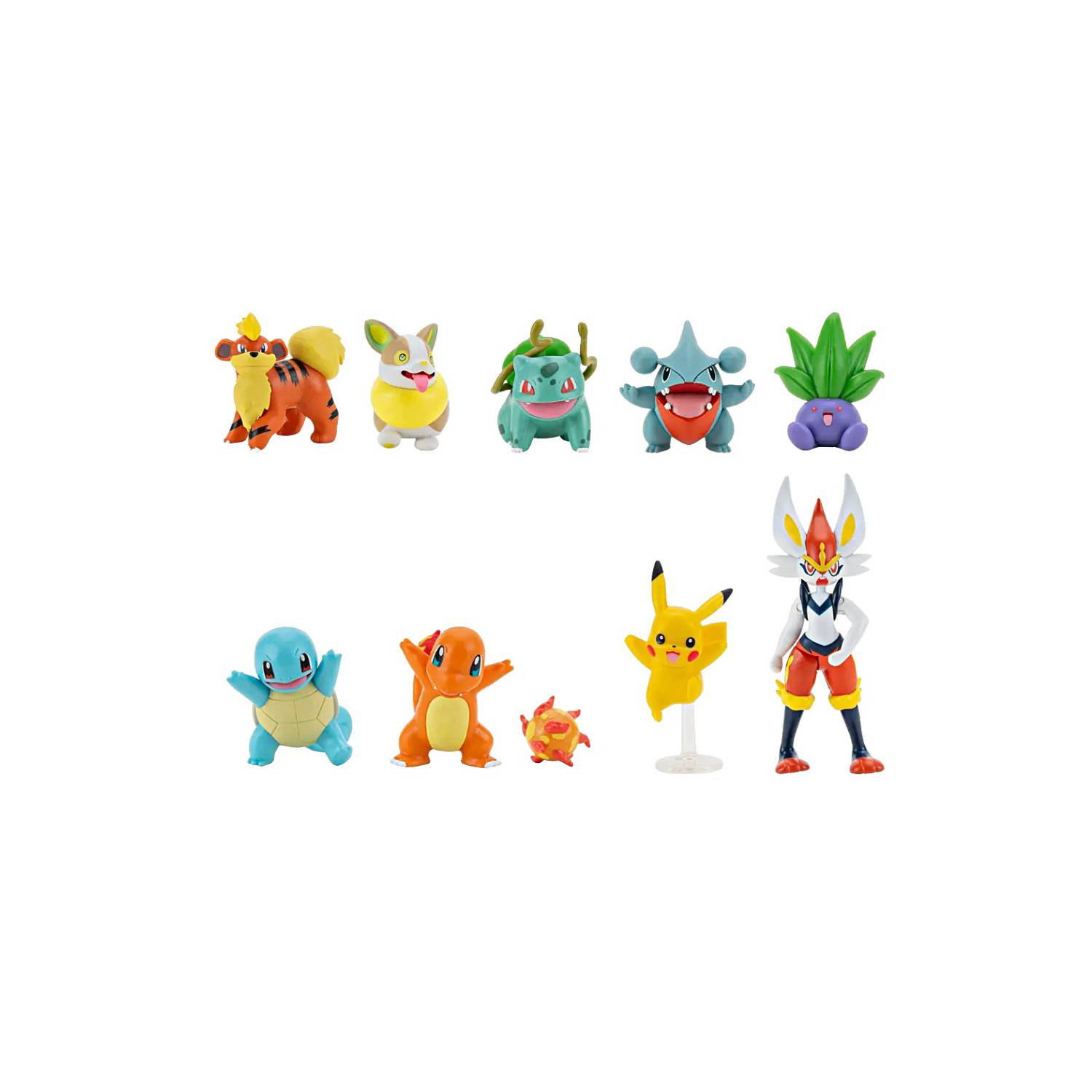 Set Figuras Pokemon Coleccion Battle Día Del Niño