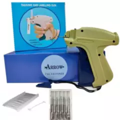 ARROW - Kit Pistola Etiquetadora Arrow Ropa, 5000 Balines Y 5 Agujas