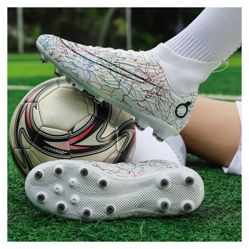 Botas de fútbol para Hombre Hightop Turf Cleats Football Shoes
