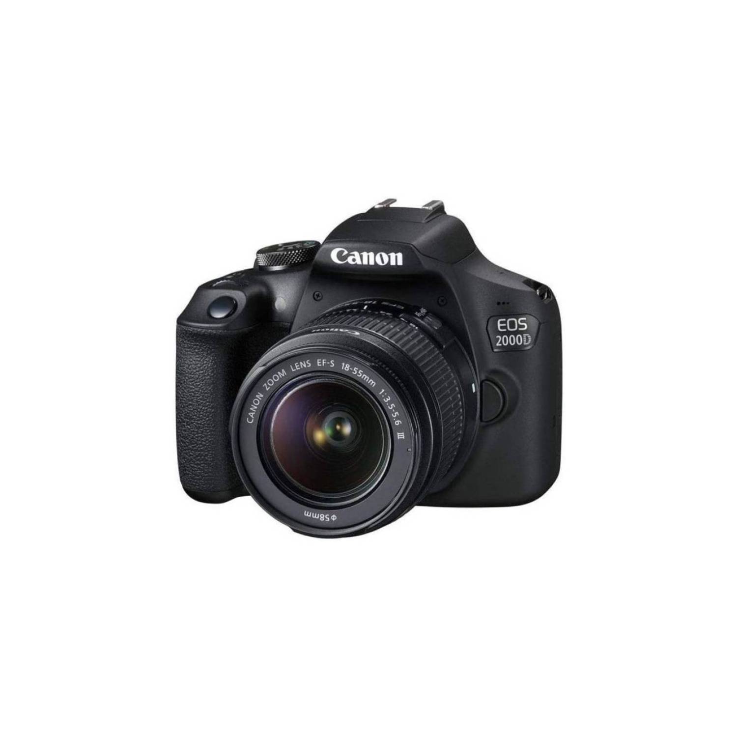 Cámara Reflex Canon EOS Rebel T7 con Lente EF-S 18-55mm IS