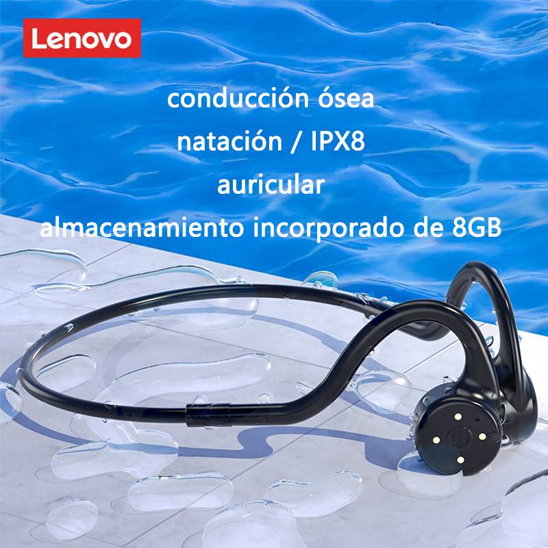 Lenovo X5 IPX8 Auriculares Inalámbricos Bluetooth 5.0 de conducción de