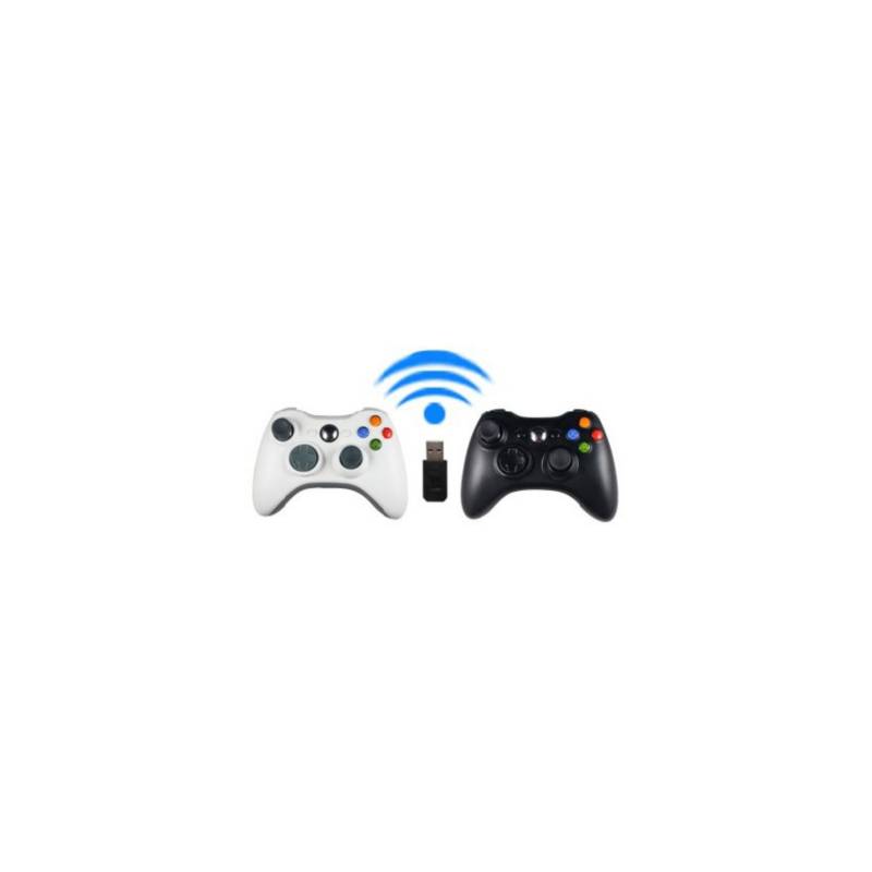 Controlador de juegos Inalámbrico 2.4G Para Xbox 360 (Negro)