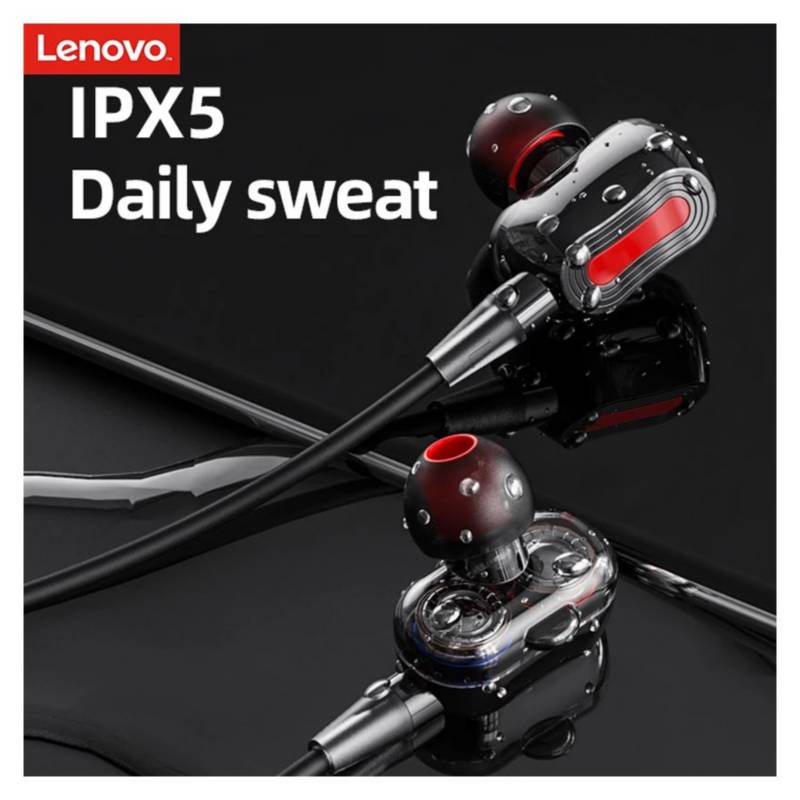 3 pcs lenovo he05 pro auriculares bluetooth deportivos internos