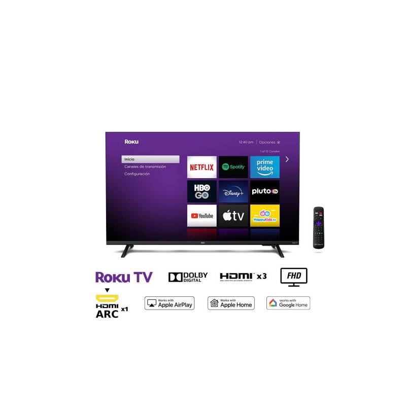AOC - SMARTV TV AOC LED 43S5135 FULL HD ROKU TV