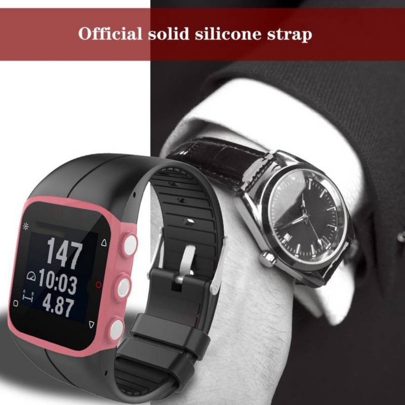 patrón correa polar m430 silicona smartwatch / reemplazo oficial - negro | falabella.com
