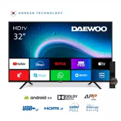 DAEWOO - Televisor LED 32 HD Smart DW-32A214HD Digital