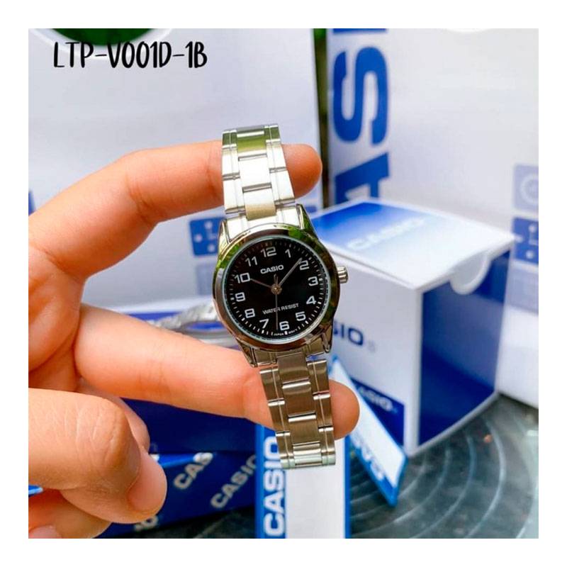 Reloj Casio LTP-V001D-1B pulsera acero mujer