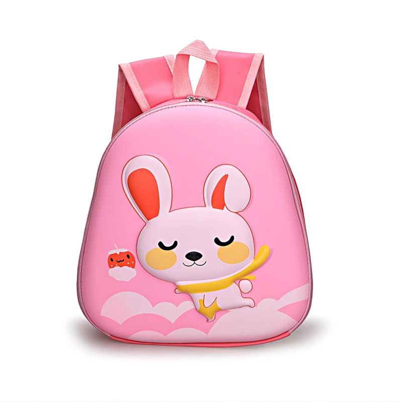 Mochila de dibujos animados para niñas Mochila linda Mochila multibolsillos  de conejo Mochila de día